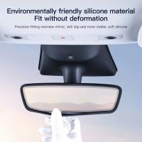 Protector De Espejo Retrovisor Para Tesla Model Y Funda De Silicona Antideslizante Decorativa Accesorio Para Coche - details 3