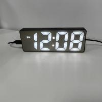 Reloj De Alarma Digital Con Control De Voz Temperatura Fecha 2 Alaramas Modo Nocturno USB Reloj De Mesa 12/24H LED Siempre Encendido - details 4
