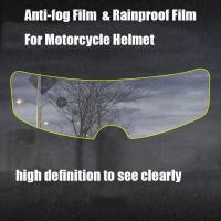 Película Antigolpe De Motocicleta 3 En 1 Anti-Brillo Y Antiniebla Universal Para Casco De Motocicleta Accesorios Para Motocicletas Unisex - details 3