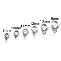 25Pcs Abrazaderas De Langosta De Acero Inoxidable Dorado Negro Para Fabricación De Joyas Accesorios Para Collares Y Pulseras DIY Tamaños 9/10/11/12/13/15MM - details 1