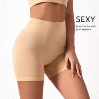 Shorts Deportivos Sin Costuras De Cintura Alta Para Mujer Fitness Running Ciclismo Yoga Levantamiento De Glúteos Ropa Deportiva - details 18