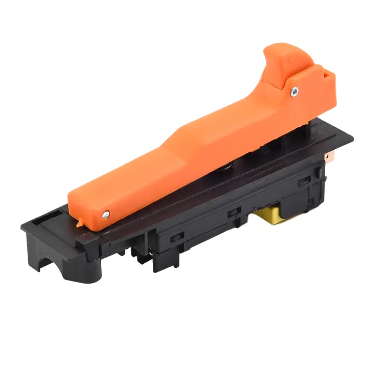 Interruptor De Trigge Para Makita 180 GA9030 GA9020 GA7030 GA7020 G18SE3 Molinillo De Ángulo Estilo Bloqueo Negro Constructo De Plástico Y Metal Resistente - 1