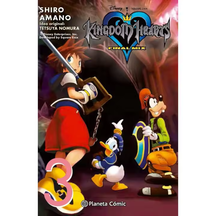 Libro KINGDOM HEARTS FINAL MIX 3 Editorial PLANETA COMIC - 1