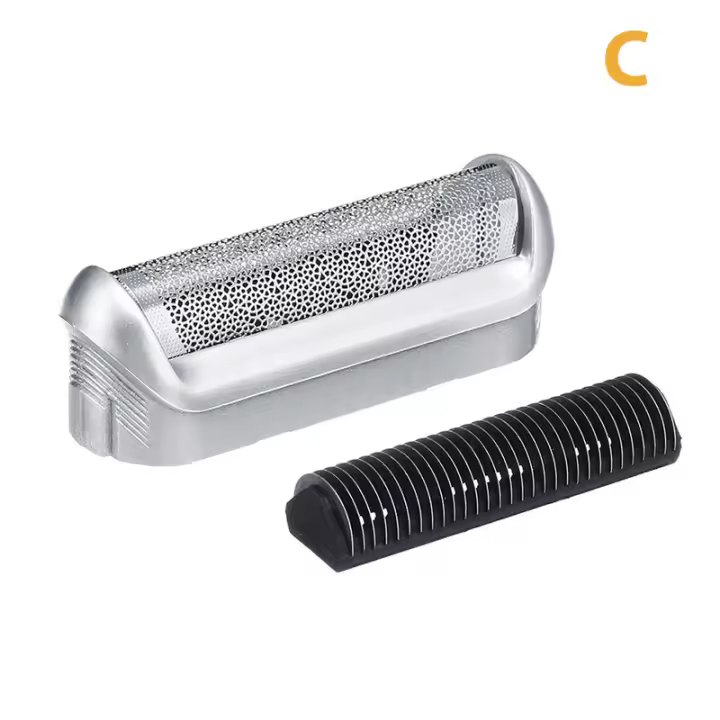 Cuchilla De Repuesto Para Afeitadora Braun 5s Cabeza De Pelacabello Material ABS Y Acero Inoxidable Para Rostro - 1