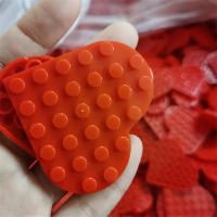 10pcs Bloques De Construcción Clásicos Accesorios Corazón Amoroso Juguetes Para Niñas Regalo De Acción De Gracias Y Navidad - details 2