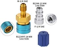 Acogida rápida R1234YF de Alto Rendimiento y calidad superior, lighter para Manguera de carga de CA de Automóvil R1234YF at R134A - details 3