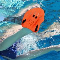 1 Par De Palas De Entrenamiento De Natación Guantes De Snorkel Y Escuba Diving Ajustables Con Correas De Silicona Para Deportes Adultos - details 19