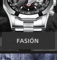 Reloj De Lujo Para Hombre 2024 Marca Top Fashion Casual Militar De Cuarzo Deportivo Resistantes Al Agua Y Al Choque Con Bandeja De Acero Inoxidable Relogio Masculino - details 12