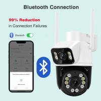 Nueva Cámara De Vigilancia PTZ 4K 8MP Con Doble Lente Y Pantalla Dual Detecta Humanos Con Inteligencia Artificial iCSee Exterior IP66 - details 11