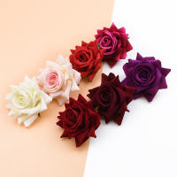 10PCS Rosas Rojas De Seda Para Bodas Accesorios De Decoración De Hogar Flores Artificiales Para Caja De Regalos Scrapbook - details 10
