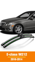 Limpia Parabrisas Delantero Puntas De Limpieza Inteligentes Para Mercedes Benz E-class W212 2010-2014 Plegable Natural Goma Negro Verde - details 0