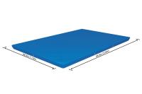 Cobertor Solar Lona Superior BESTWAY para Piscina Desmontable de varias medidas y modelos: rectangular, ovalado y circular de fácil instalación sobre el borde de la piscina. La lona evita que el agua se ensucie y lo calienta, en cierta medida. - details 23