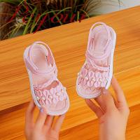 Sandalias De Tobillo Abierto Para Niñas De Color Sólido Y Tendencia, Transpirables Ligeros Y Resistentes Al Desgaste Para Todas Las Estaciones - details 6
