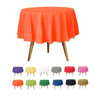 Manteles desechables de alta calidad PEVA color sólido manteles decorativos de plástico grueso, manteles decorativos para fiestas, manteles redondos, mesas redondas, ¡compre uno y llévese cinco gratis! - details 10