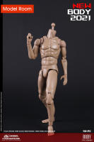 Figura De Acción Masculina COOMODEL MB001 MB002 MB003 MB004 Escala 1:6 Cuerpo Flexible Super 239/261mm Cabeza Escultada Adecuada Para Adultos - details 4