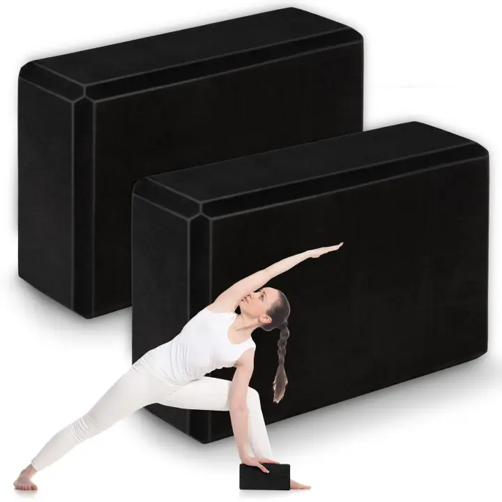 Cubo de espuma para yoga - Juego de 2 NS-962 Negro - 1