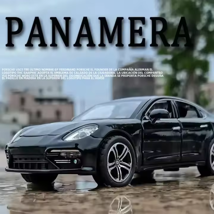 Modelo De Coche Simulación Porsche Panamera 1:32 Hecho a Mano En Metal Juguete Para Niños Vehículo De Coleccionista - 1