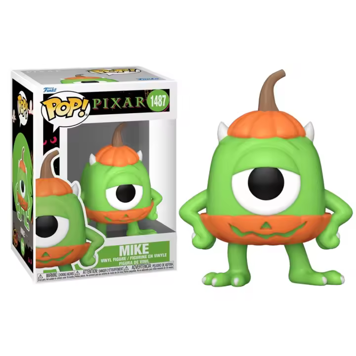FUNKO POP! PIXAR HALLOWEEN – MIKE, 80857, Nº1487, TIENDA CON LICENCIA OFICIAL - 1