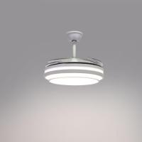 BEL AIR HOME - Ventilador de Techo Selene con Motor DC, Aspas Desplegables, Luz LED 36W Ajustable 3000K-6500K | Mando a Distancia Incluido, Blanco - details 4