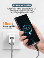 Cable De Carga Rápida USB Tipo C Lightning 3m 5m Para iPhone 14 Xiaomi OnePlus Android Micro USB Extensión De Cable De Carga - details 4
