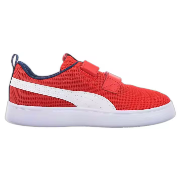 Zapatillas Puma Courtflex V2 Mesh V Ps para niños en color rojo - 1