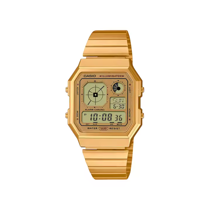 Casio Vintage Reloj A130WEG-9AEF , para Mujer, Hombre, Unisex - 1