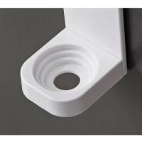 Paquete de 2-cepillo de dientes titular de pared para cepillos de dientes eléctricos blanco - details 3