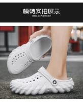Sandalias De Verano Para Hombre Clogs Cómodas Para El Hogar Y Jardín Antideslizantes Suave Bajo La Plantilla Tamaño Grande 46 47 - details 28