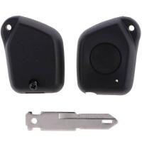 Banner - Carcasa mando llave del coche 1 boton compatible con peugeot negro