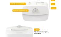 Lámpara Nocturna LED Mini Con Sensor De Movimiento 3 Modos Luz Blanca Cálida Y Blanca Para Armario Dormitorio Pasillo - details 11