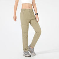 Pantalones De Senderismo Para Mujer LNGXO Estirables 4 Maneras Impermeables Verano Pantalones De Cargo Para Trekkking Escalada Camping Deportes Al Aire Libre Trousers De Montaña - details 18