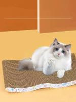 Tablero De Rasguñado Para Gatos Duradero De Alta Densidad Papel Ondulado Muebles Para Mascotas Accesorios Para Gatos - details 1