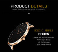 Reloj De Negocios Para Hombre Hannah Martin Movimiento Japonés De Cuarzo Acero Inoxidable Ultrafino Estilo Casual Plata Negra - details 16