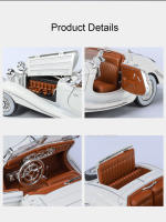 Modelo De Coche De Aleación De Zinc Vintage 1/24 Con Sonido Y Luz Juguete De Simulación Para Niños Colección De Regalo De Cumpleaños Tamaño Ajustable - details 7