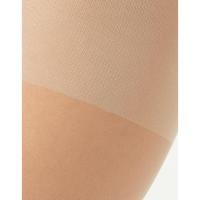 UNUSUALL- Pack de 6 Medias de seda ultrafinas para mujer, pantimedias invisibles de lycra 20D, transparentes, negras beige natural, medias de calidad, medias sexys de alta elasticidad, Pantimedias de malla negro y beige - details 7