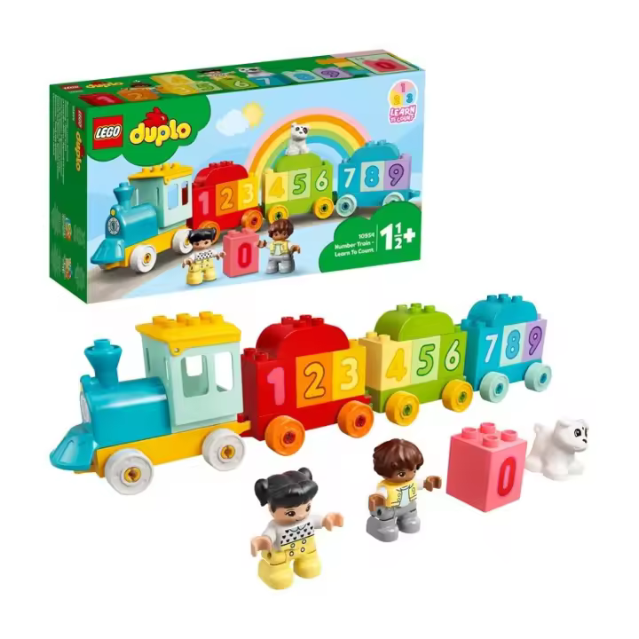 Lego Duplo Creative Play 10954 Tren de los Números: Aprende a Contar a partir de: 1½+ años 21L10954 - 1