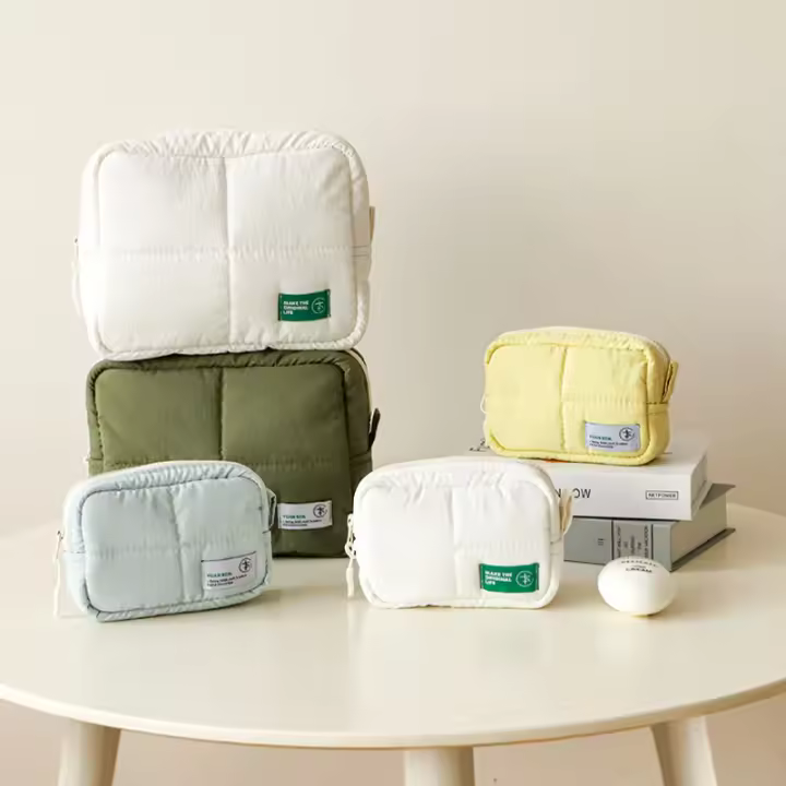 Travel Essential Nylon Waterproof Cosmetic Handbag Sundries Travel Storage Bag Toiletries Suitcase Storage Bag - 1
