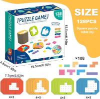 Juegos de mesa con bloques de Colores, juegos familiares Educativos y entretenidos para Padres and Hijos - details 2