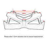 Kit deSpoiler Frontal Aerodinámico Para Yamaha MT-09 MT09 SP 2017-2020 Pieza Principal De Alta Calidad ABS Decorativa Para Motocicleta - details 9