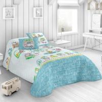 Colcha bouti Naturals Euromoda estampación digital 100% algodón - 144 hilos - Para cama de 90 (180x260) - Fabricado en España - Lavable a máquina - details 0