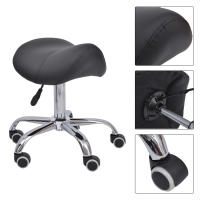 HOMCOM Silla Trabajo Taburete Ruedas Giratorias Taburete Cosmetica Dentista Peluqueria - details 3