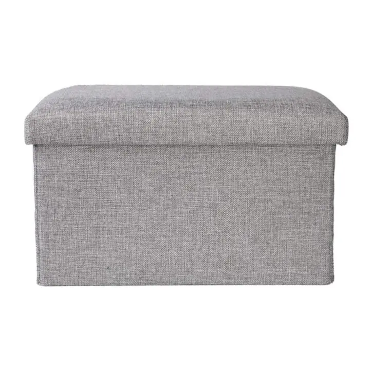 Taburete para almacenamiento, 45x25x25CM, Puff Ajustable, Banco Dormitorio, Salón SSITO - 1