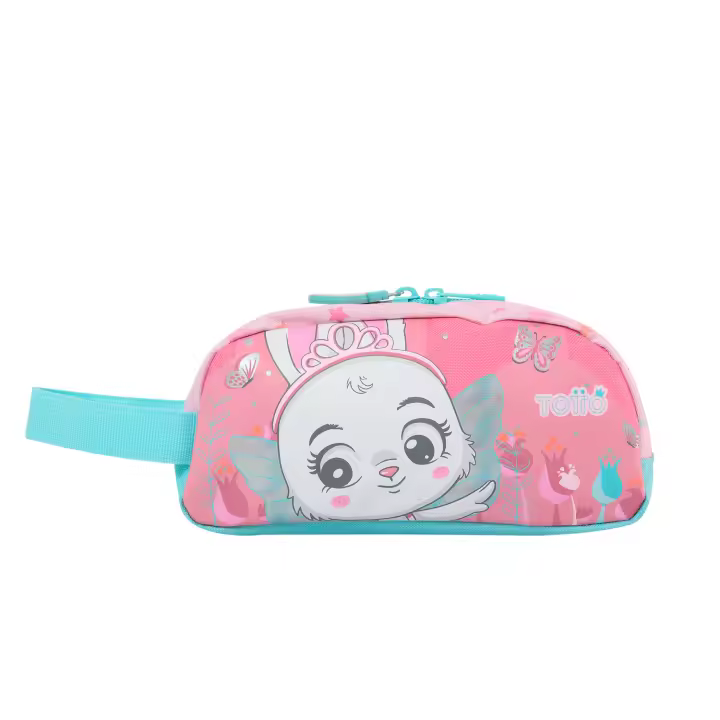 Totto Estuche infantil  Dancing Rabbit -Dimensiones:22 x 10.5 x 8 cm-Material:Poliester - 1