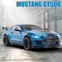 Modelo De Coche Deportivo Mustang GT500 a Escala 1:18 Con Luces Y Sonido Puertas Abiertas Colección De Juguetes Para Niños Regalo De Cumpleaños - details 0