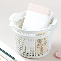 Cesta De Almacenamiento Para Escritorio Ecológica De Plástico Para Snacks Juguetes Y Artículos Domésticos Caja De Almacenamiento Para Cocina Baño Sala De Estar - details 2
