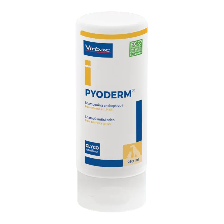 Virbac PYODERM Champu 250 ml especial para mascotas - 1