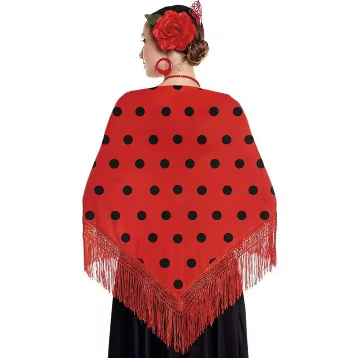 Mantón de Lunares Negros (Partilandia) - 1