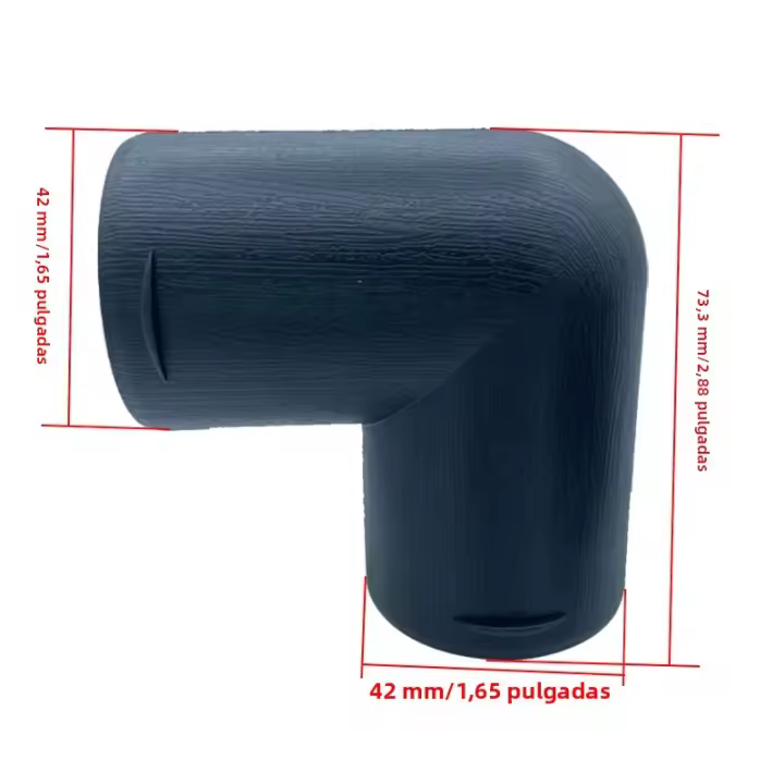 Conector De Tubo De Aire En Forma De L De Plástico Para Calentador De Coche Diesel Webasto Eberspaecher Tamaño 42/75/90mm Accesorios De Calentador - 1