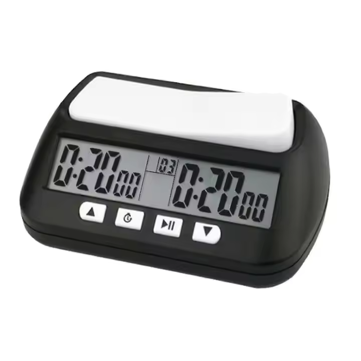 Reloj del Ajedrez de Digitaces y Contador de Tiempo, Contador de Tiempo-Fcy - 1