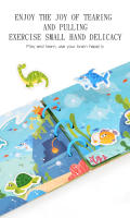 Juego De Educativos Montessori Para Niños Con Adhesivos Libro Ocupado Animal Números Juego De Puzzle De Alineación Regalo De Juguetes Educativos Para Niños - details 14